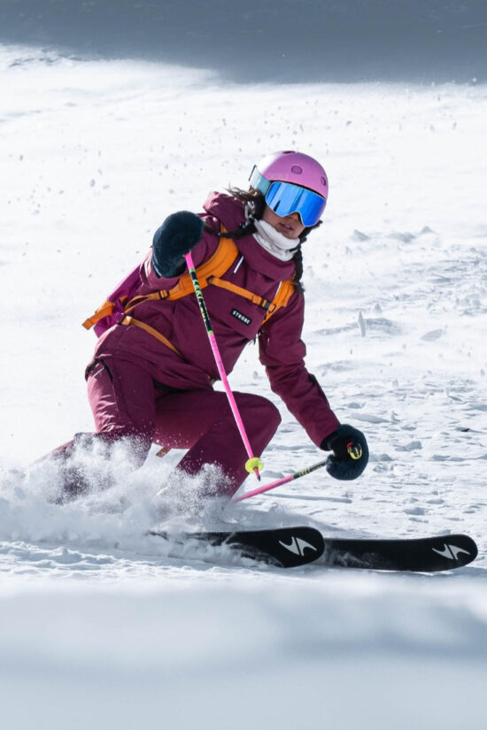 Halo Skijakke Burgundy - Kvinder