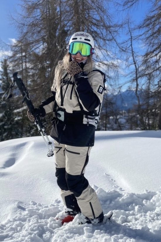 Lynx Skijakke Lt Beige - Kvinder