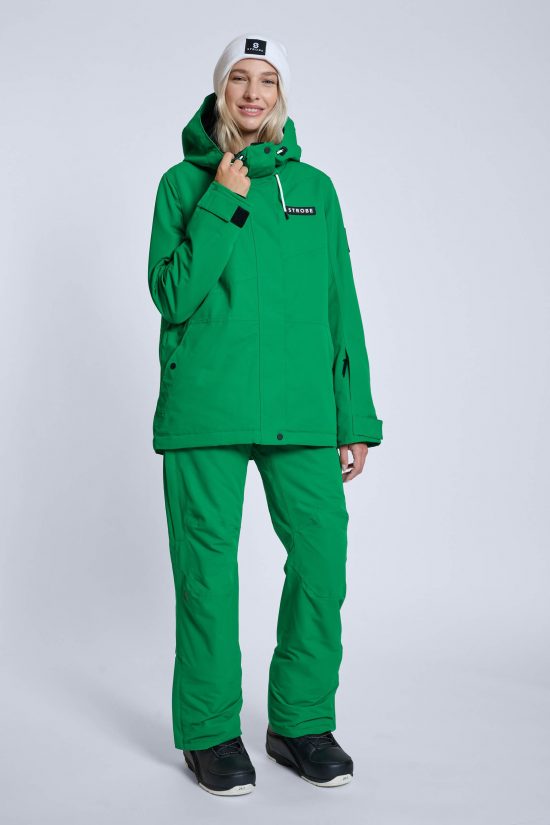 Renewed - Aura Ski Jacket Kelly Green - Medium - Women's