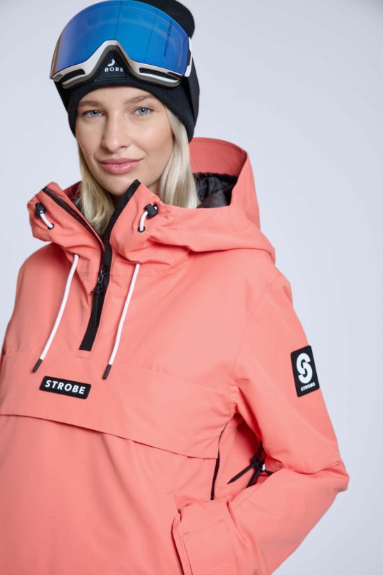 Renewed - Luna Ski Jacket Coral - Medium - Women's